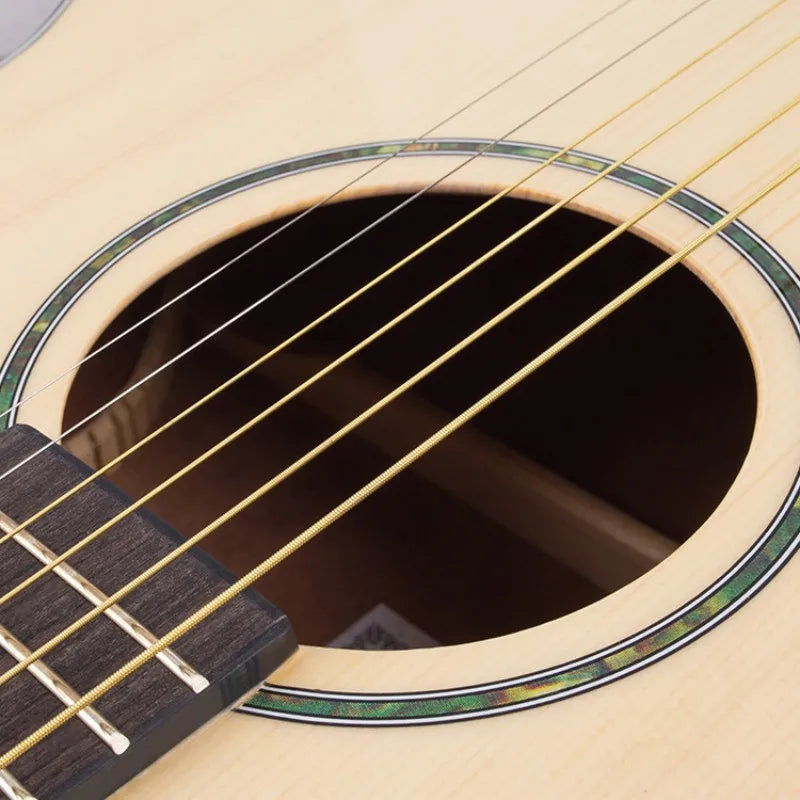 Acoustic Guitar Strings Gold Color | Sacred Tune