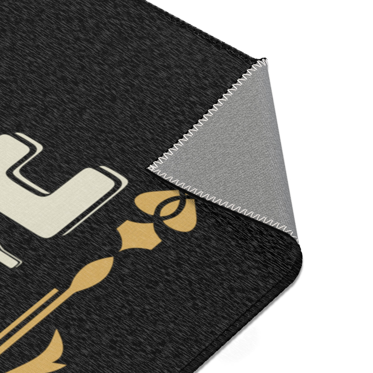 Drum Rug - Sacred Tune Logo - Corner | Sacred Tune