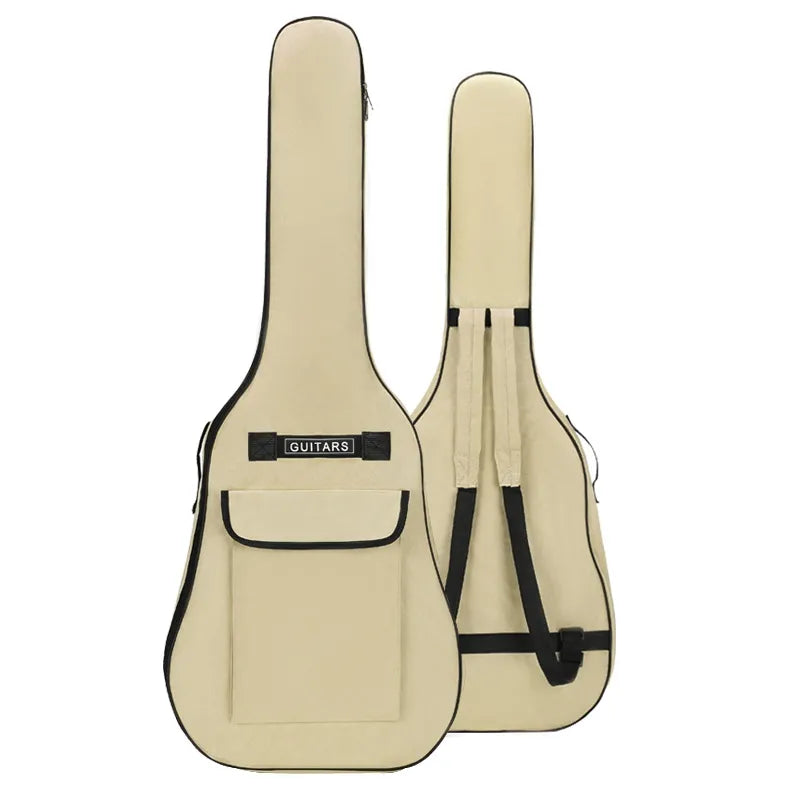 Guitar Backpack Case - Tan Color | Sacred Tune