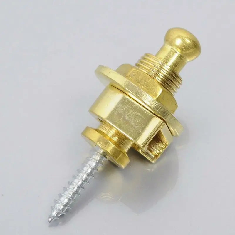 Guitar Strap Quick Release Lock For Guitar and Bass - Gold | Sacred Tune