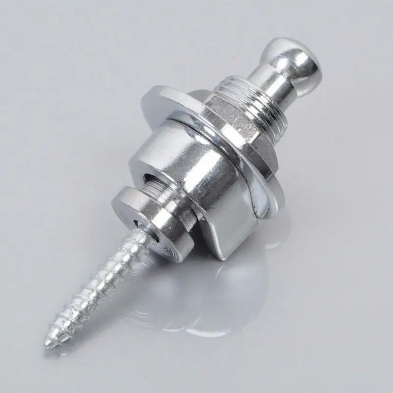 Guitar Strap Quick Release Lock For Guitar and Bass - Silver | Sacred Tune