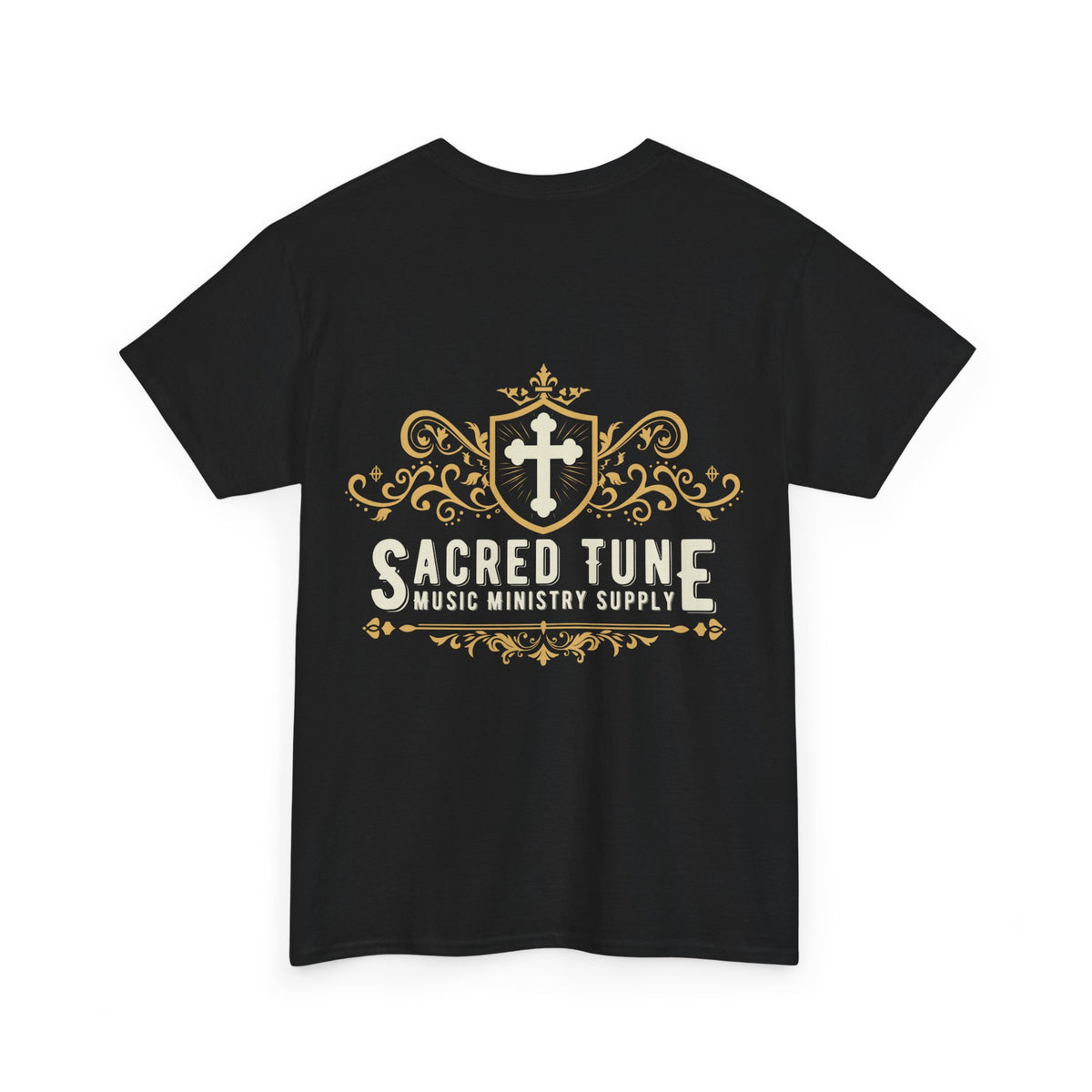 Sacred Tune Psalm 100 T-Shirt Back | Sacred Tune