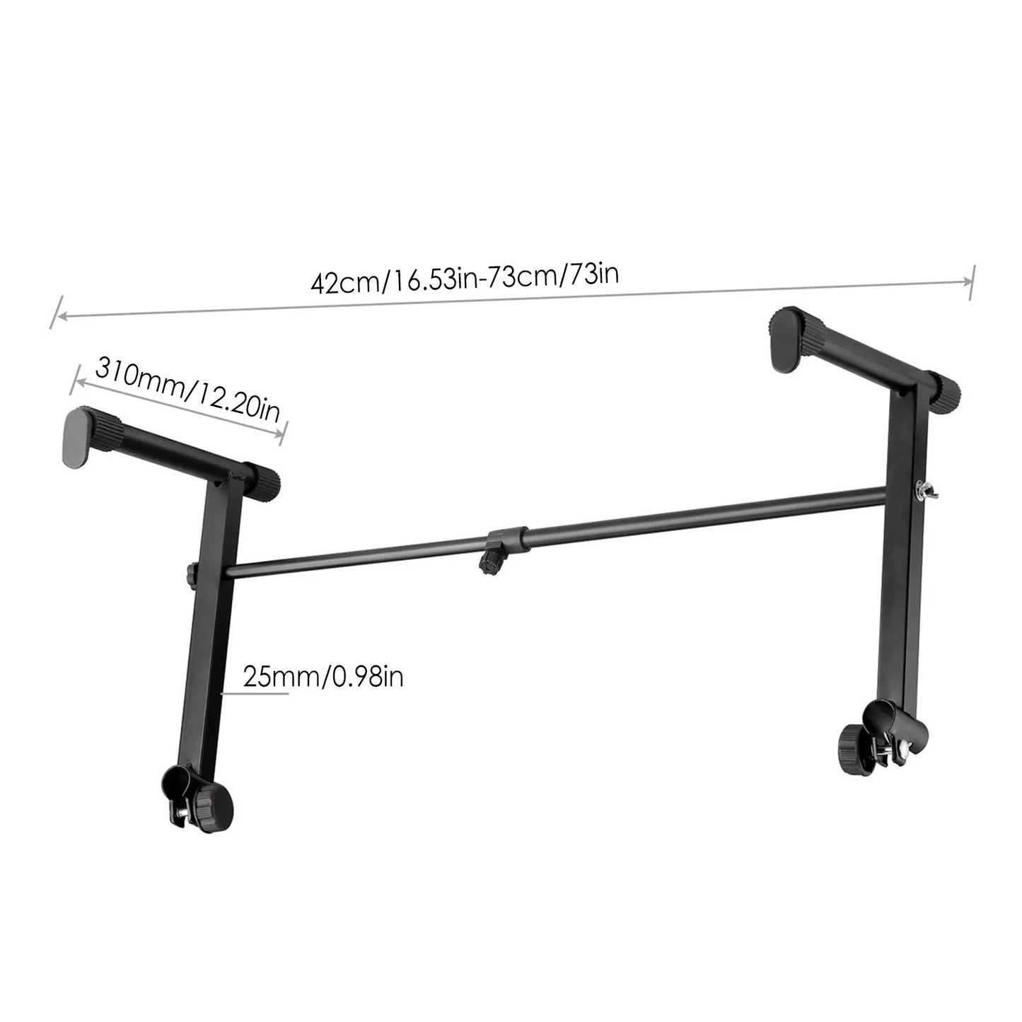 Second Tier Keyboard/Synthesizer Stand Dimensions | Sacred Tune