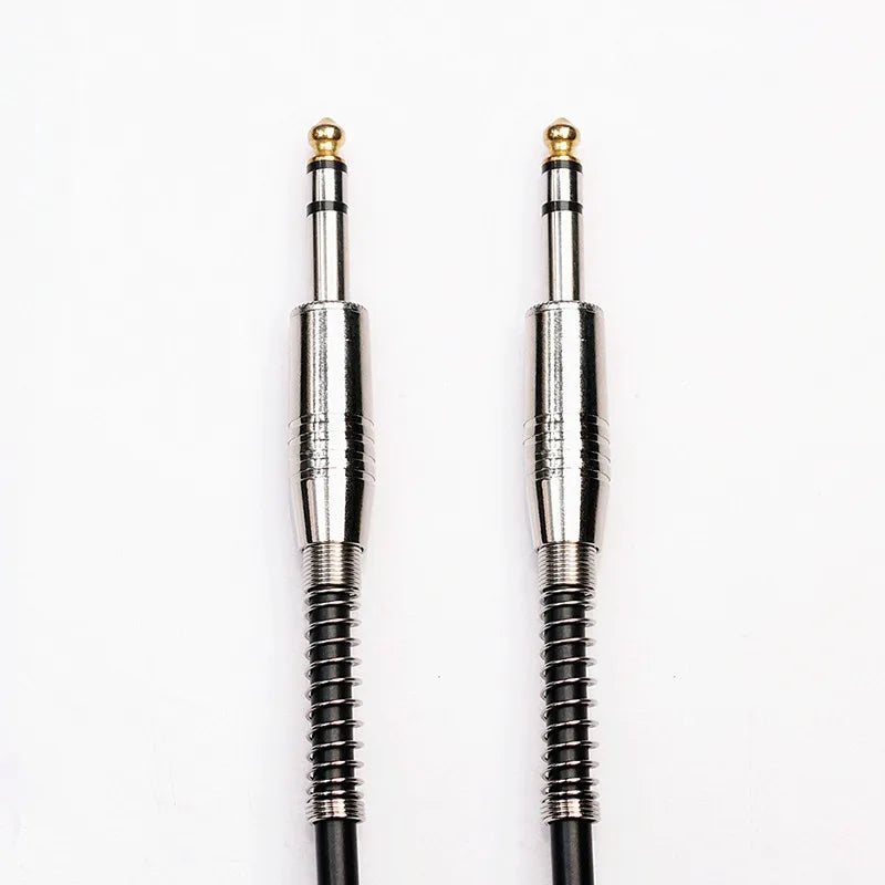 Stereo Instrument Cable | 6 and 10 foot lengths - Close up of connectors