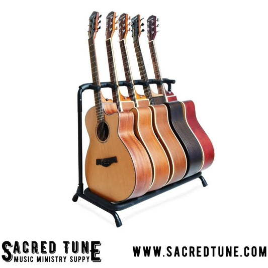 Guitar Stand for 5 Instruments | Sacred Tune