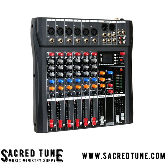 6 Channel Audio Mixer | Sacred Tune