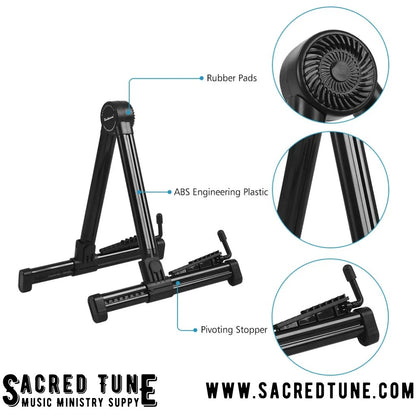 A Frame Guitar Stand Details | Sacred Tune