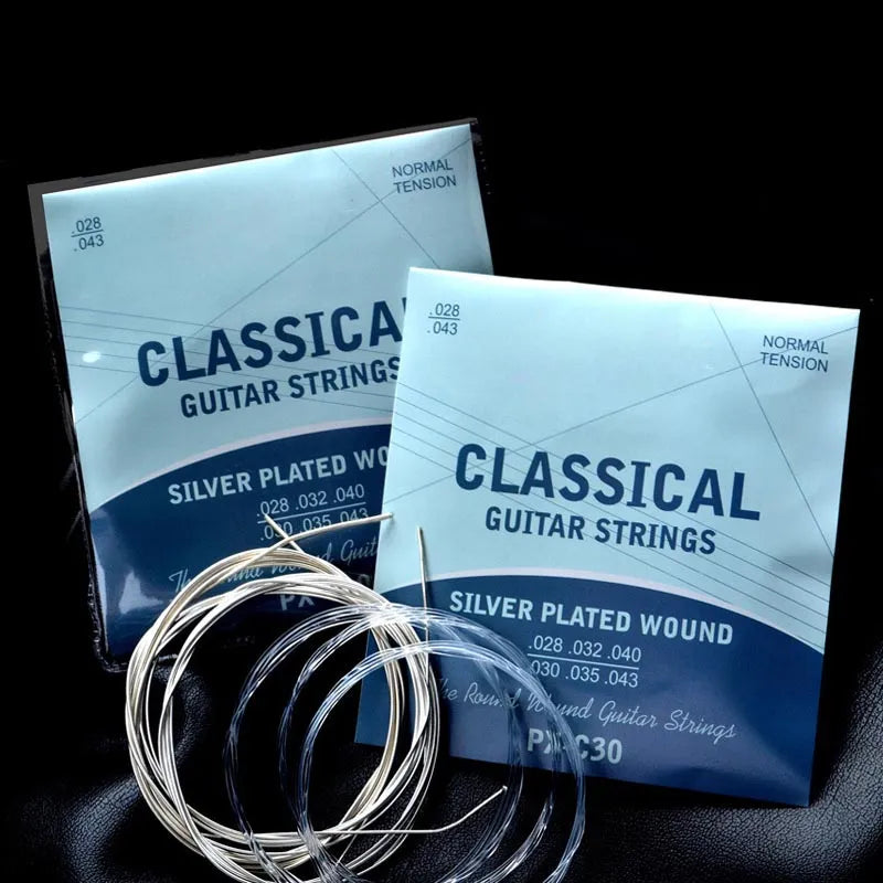 Acoustic Guitar Nylon and Silver String Set | Sacred Tune