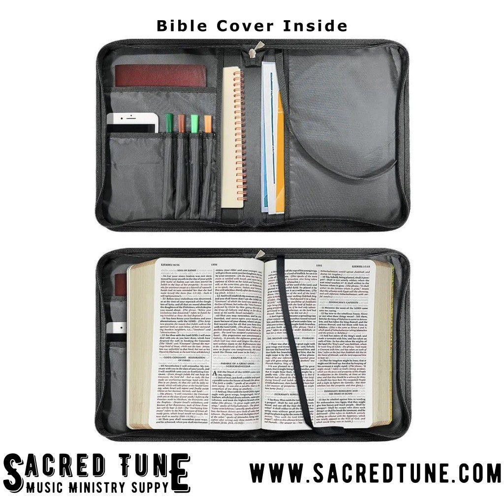 Bible Cover Inside with and without Bible | Sacred Tune | Sacred Tune