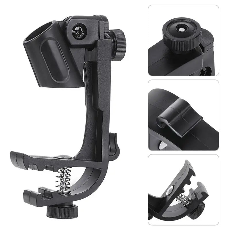 Clip-on Drum Microphone Holder Various Close-ups | Sacred Tune