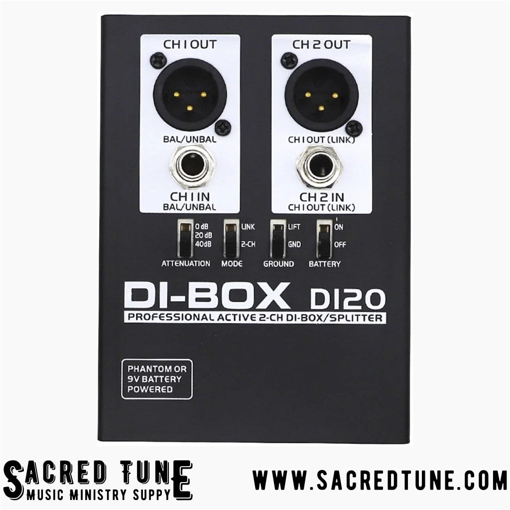 Active Dual Channel Direct Box (DI)