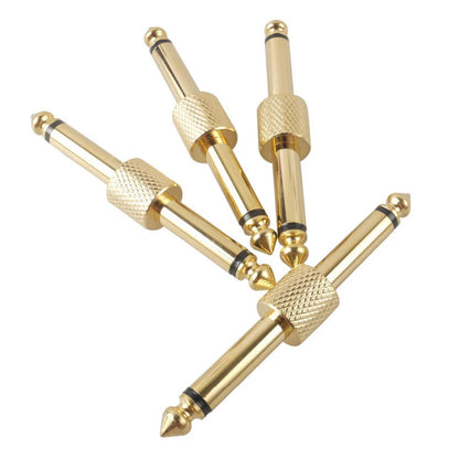 Effects Pedal Connector - 1/4" Straight four shown | Sacred Tune