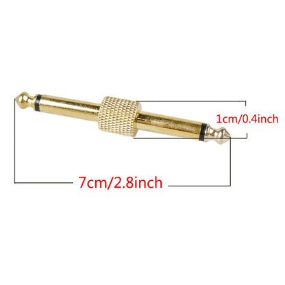 Effects Pedal Connector - 1/4" Straight Dimensions | Sacred Tune