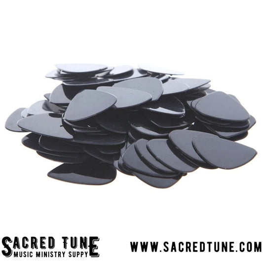 Guitar Picks 0.71mm - 100 Piece Pack | Sacred Tune