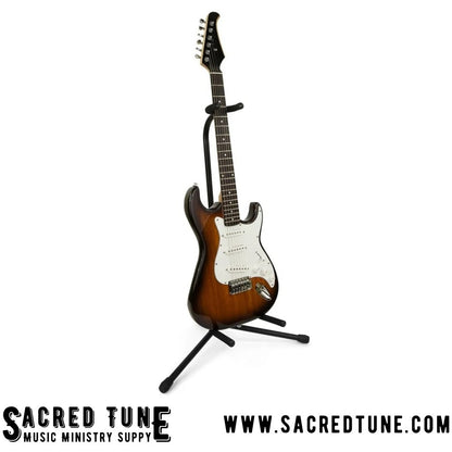 Guitar Stand with electric guitar | Sacred Tune