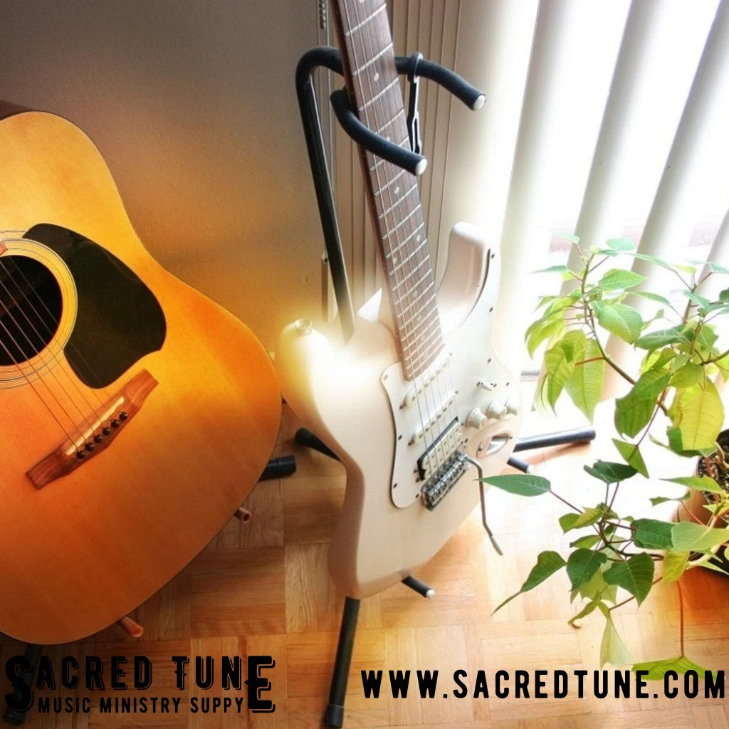 Guitar Stand in use | Sacred Tune