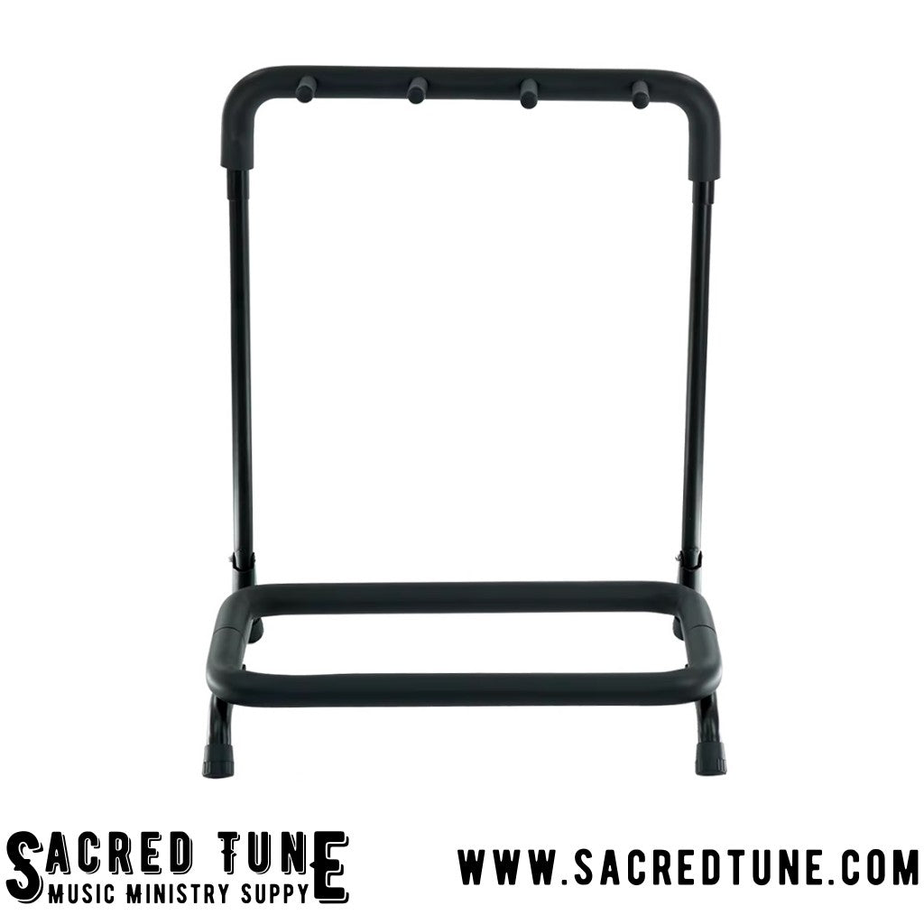 Fold-able 3 Guitar Rack Front View | Sacred Tune