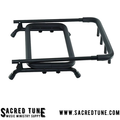 Fold-able 3 Guitar Rack Folded | Sacred Tune