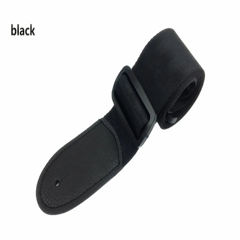 Black Guitar Strap | Sacred Tune