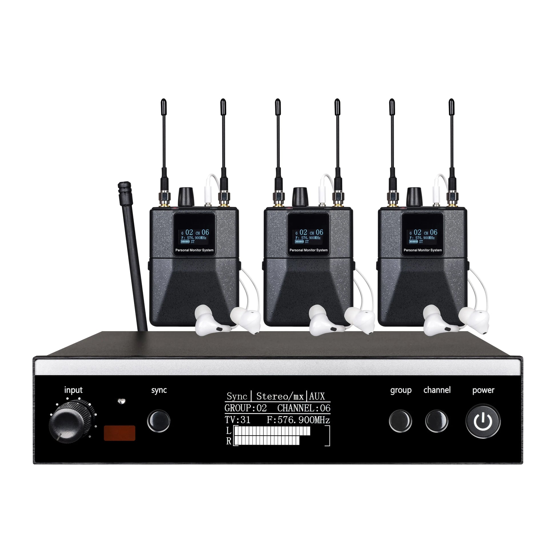 In-Ear Monitoring System with three receivers | Sacred Tune