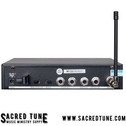 In-Ear Monitoring System Rear View | Sacred Tune