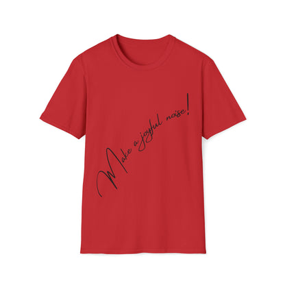 Make a Joyful Noise! T shirt Red | Sacred Tune