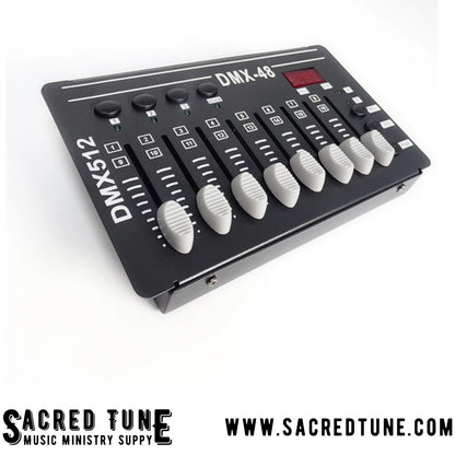 Mini DMX512 Lighting Controller Perspective | Sacred Tune