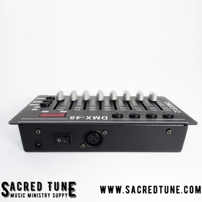 Mini DMX512 Lighting Controller Back View | Sacred Tune