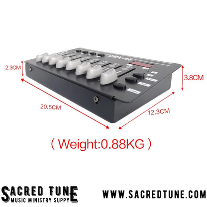 Mini DMX512 Lighting Controller Dimensions and weight | Sacred Tune