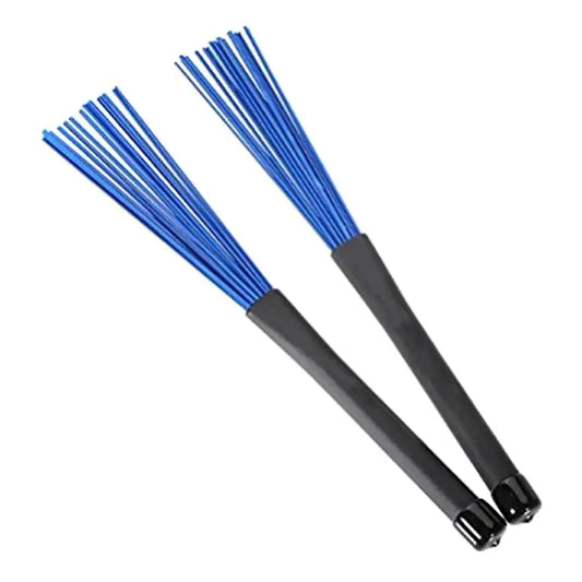 Blue Nylon Drum Brushes | Sacred Tune