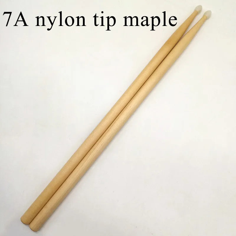 Maple Drum Sticks - 7A Nylon Tip | Sacred Tune