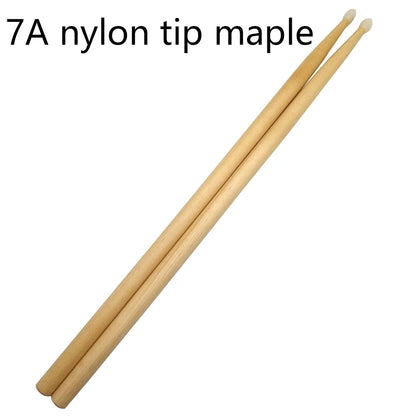 Maple Drum Sticks - 7A Nylon Tip | Sacred Tune