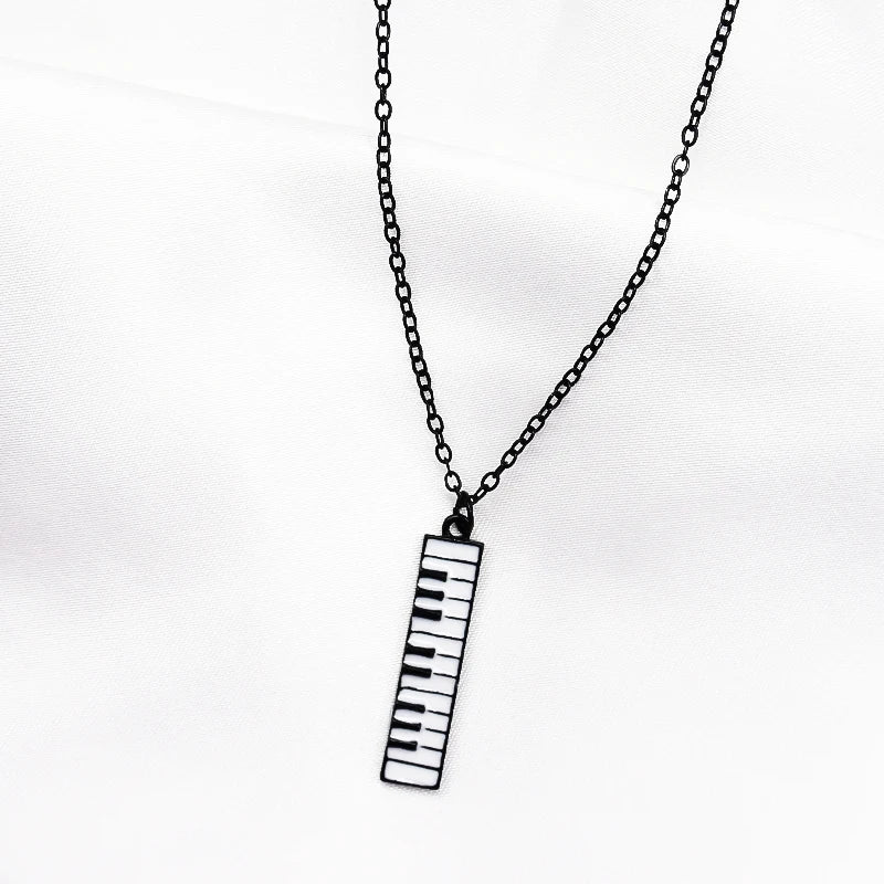 Piano Keyboard Pendant Necklace | Sacred Tune