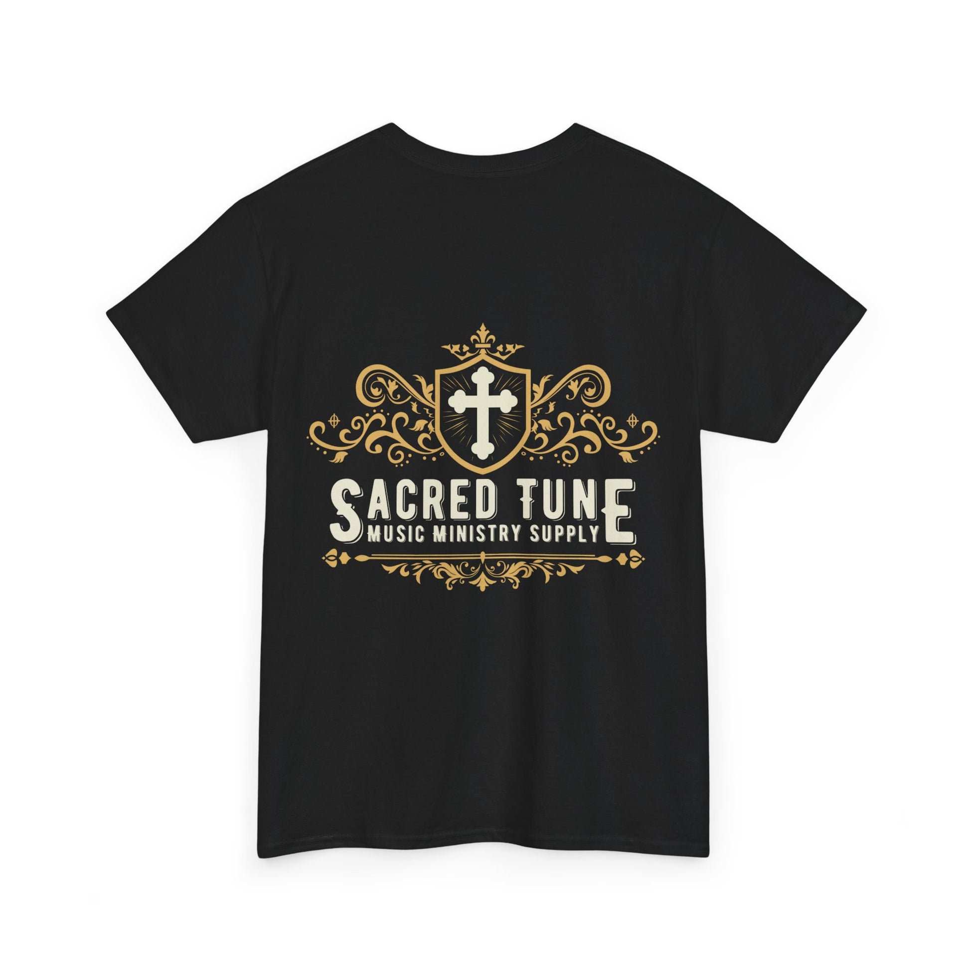 Sacred Tune Psalm 100 T-Shirt Back | Sacred Tune