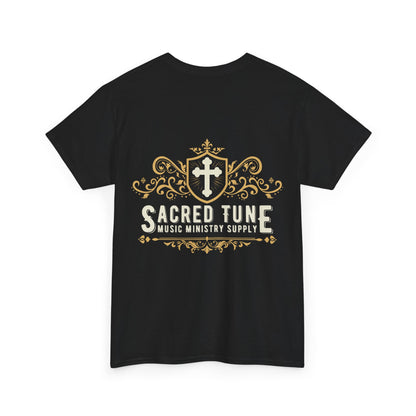 Sacred Tune Psalm 100 T-Shirt Back | Sacred Tune