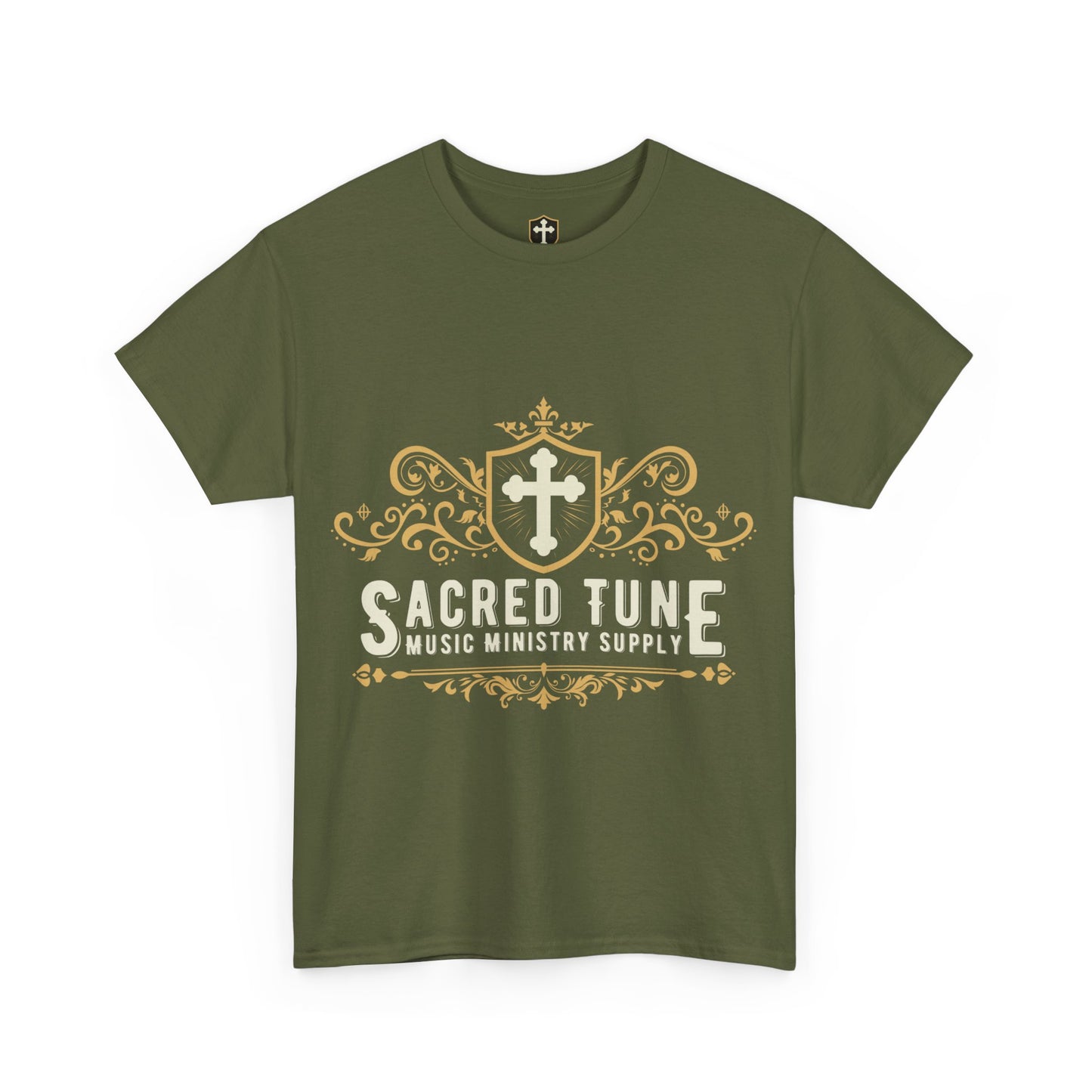 Sacred Tune Tee in Green | Sacred Tune