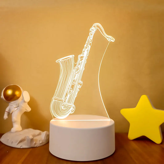 Saxophone USB Night Light | Sacred Tune