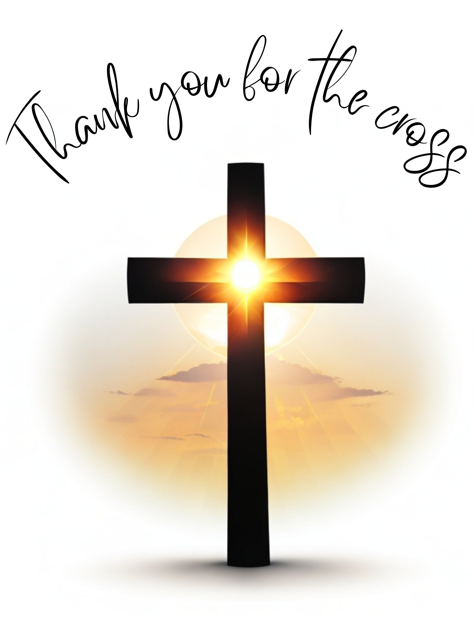 Free Christian Wallpaper for Tablet 1620X2160 - Thank You For The Cross Theme | Sacred Tune