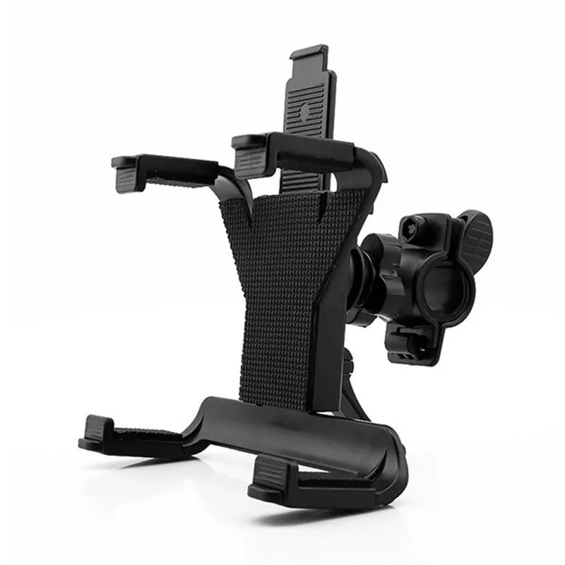 Tablet Holder For Microphone Stand Front Angled View | Sacred Tune