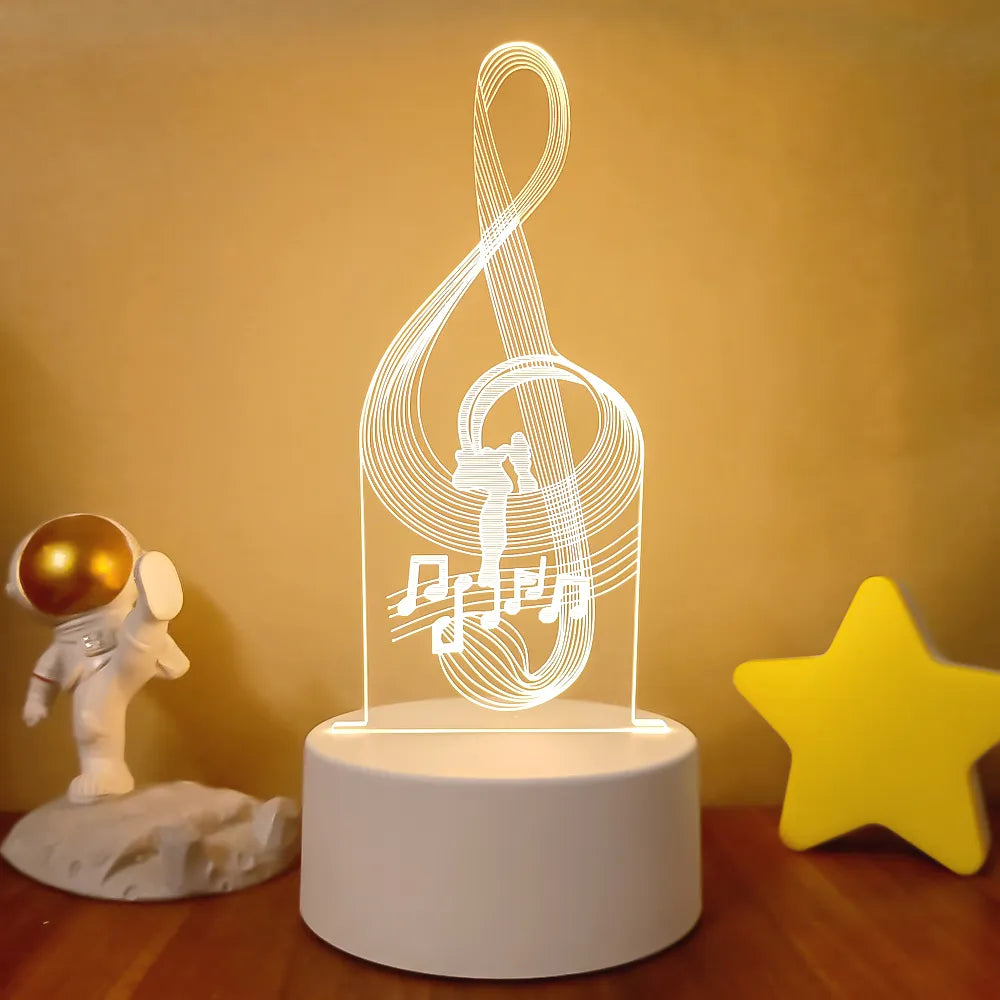 Treble Clef USB Night Light | Sacred Tune