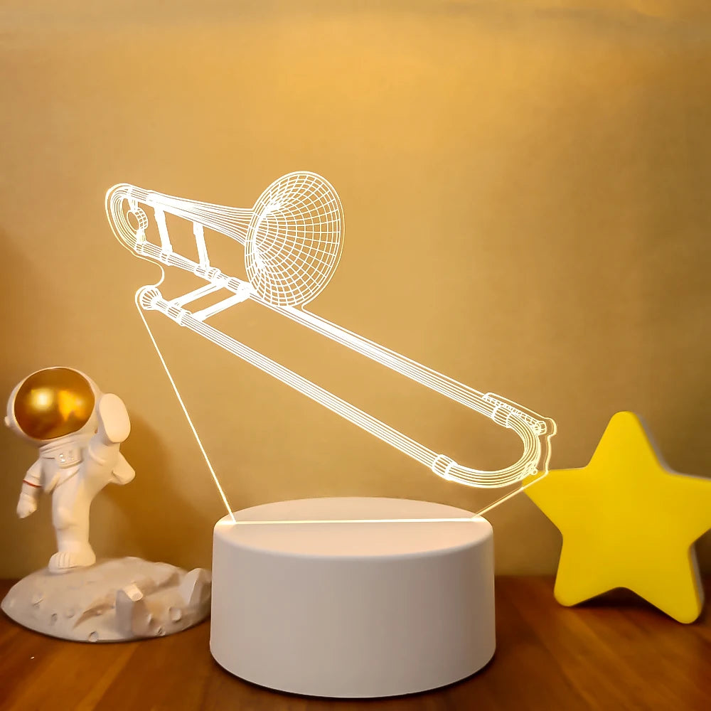 Trombone USB Night Light | Sacred Tune