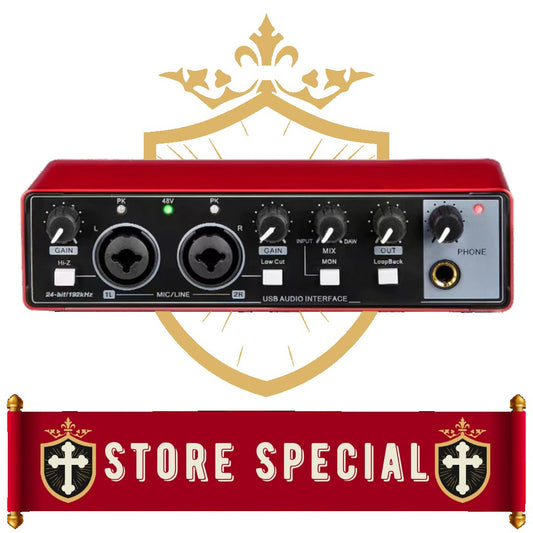 USB Audio Interface - Store Special | Sacred Tune