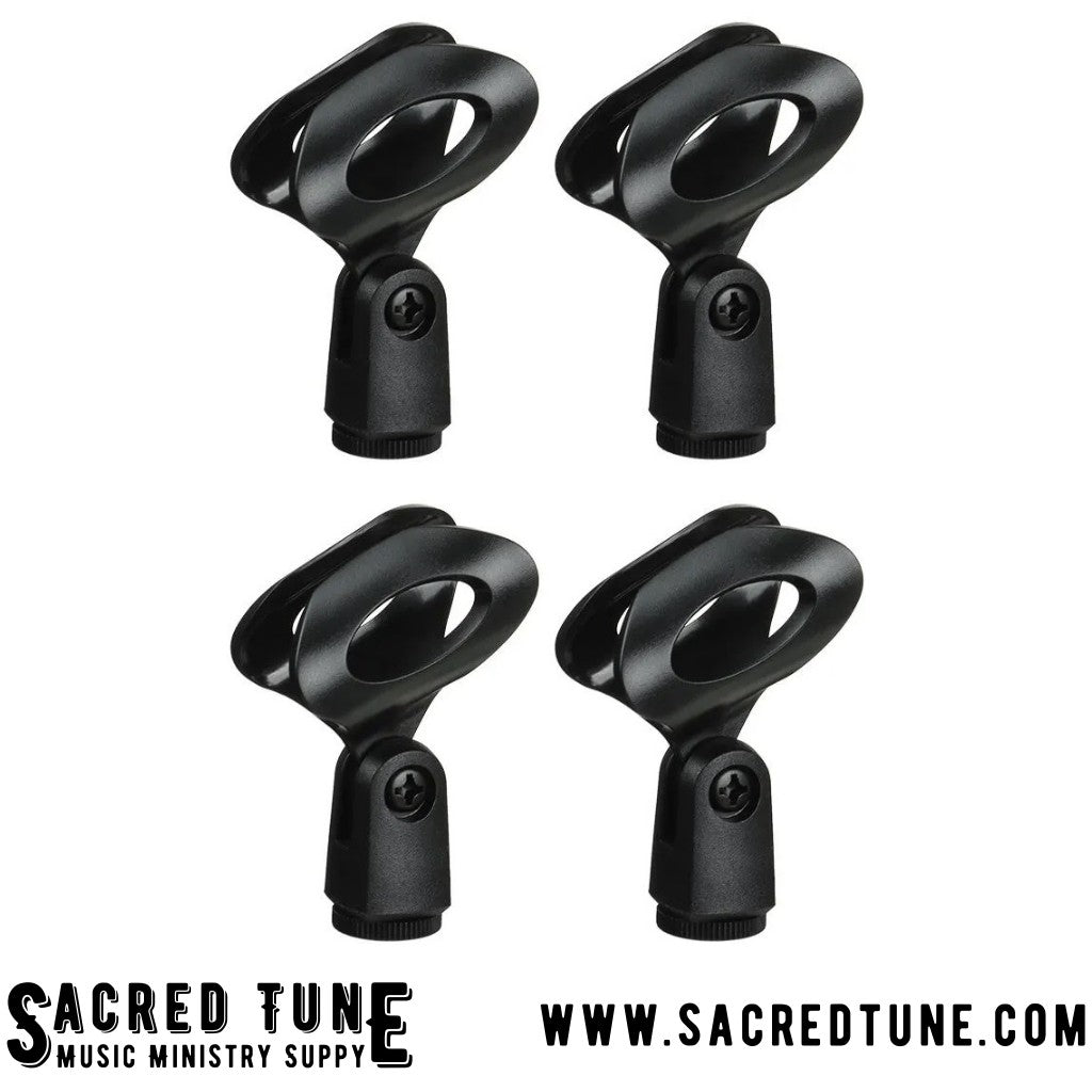 Universal Microphone Clips - 4 Pack | Sacred Tune