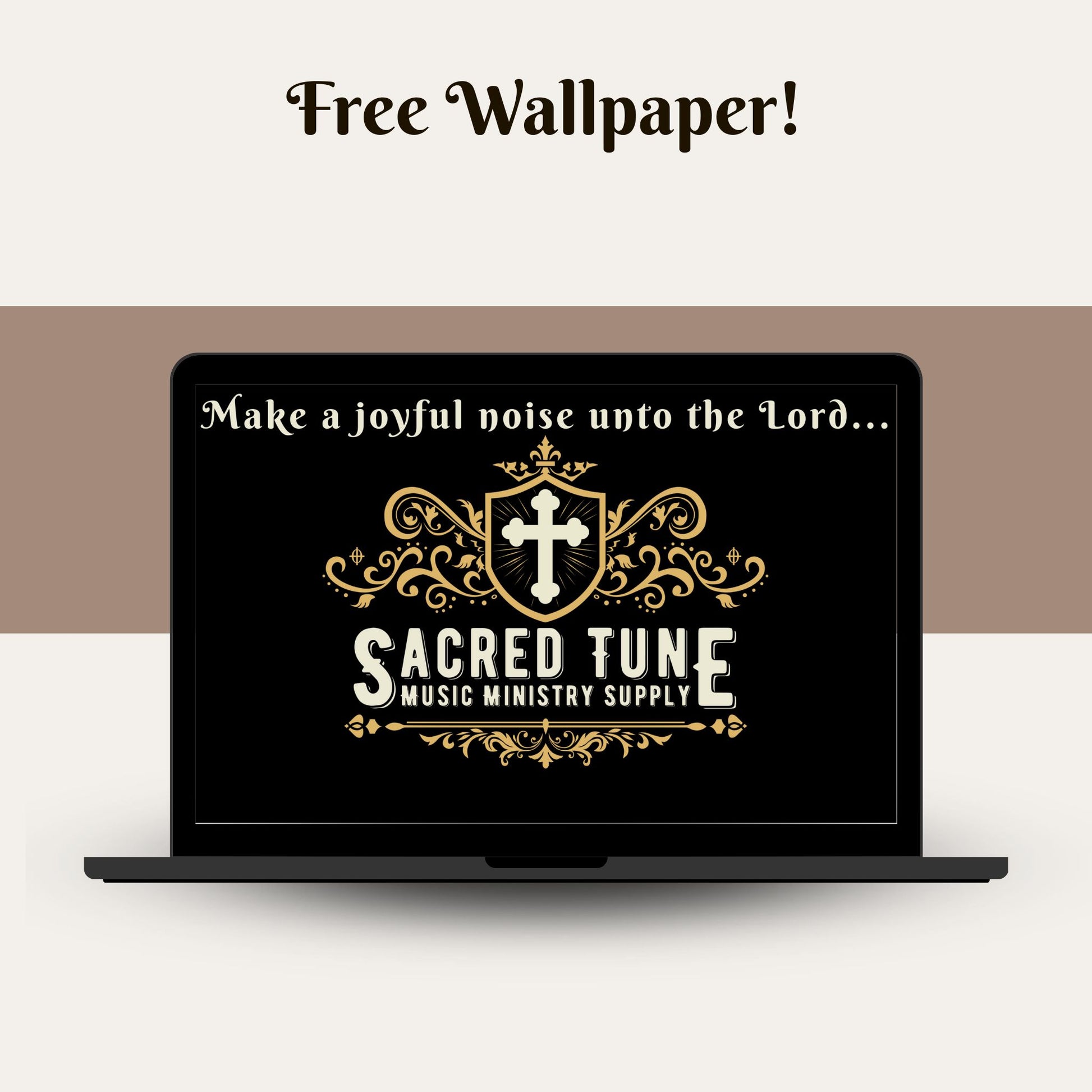 Free Christian Wallpaper - Sacred Tune "Joyful Noise" PC | Sacred Tune