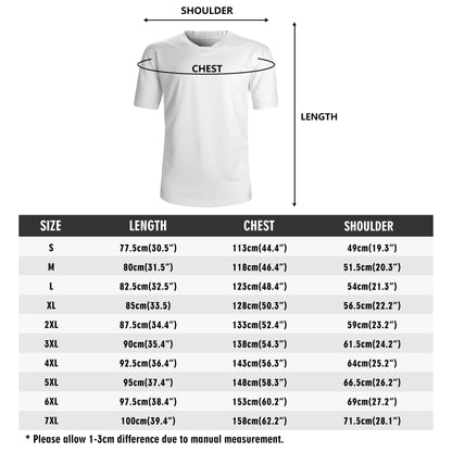 Worship 4 Ever Rugby Jersey Size Chart | Sacred Tune